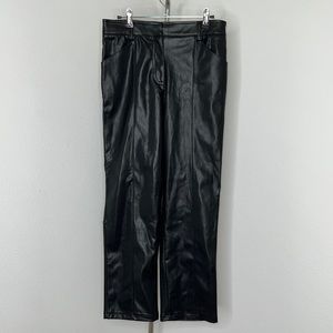 🔹 Modern Citizen Vegan Leather Straight Leg Pants